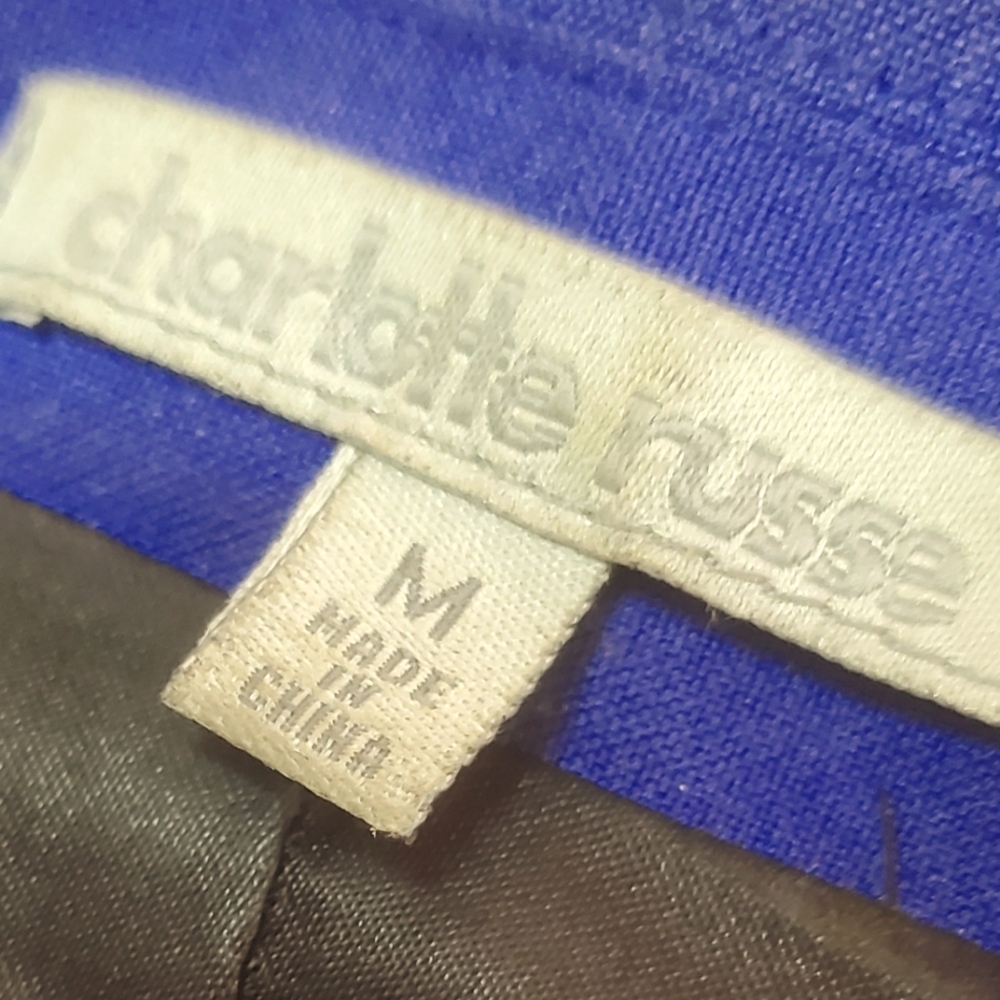CHARLOTTE RUSSE single button blazer jacket - Picture 6 of 9